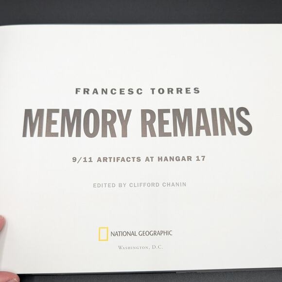 Memory Remains 9/11 Artifacts at Hangar 17 Book Hardcover Twin Towers Torres - Picture 16 of 16